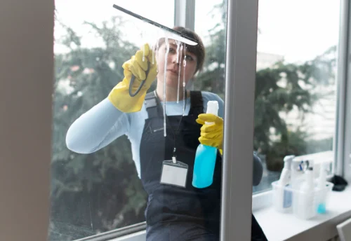 Nettoyage de vitres intérieures et extérieures à Mireval